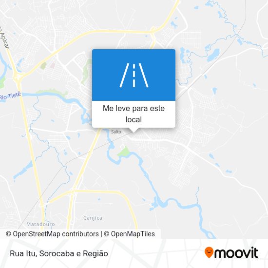 Rua Itu mapa