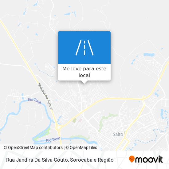 Rua Jandira Da Silva Couto mapa