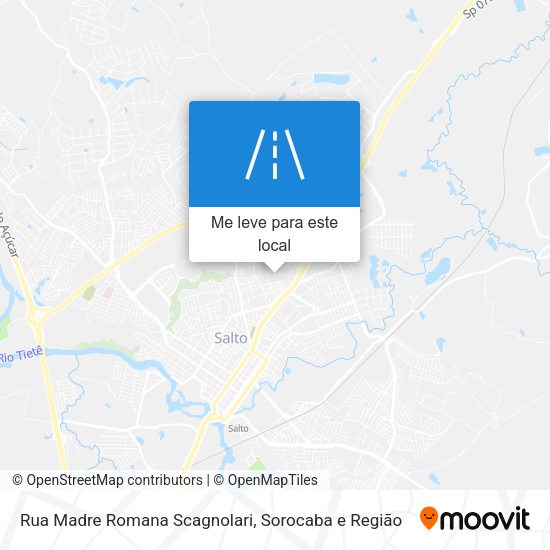 Rua Madre Romana Scagnolari mapa