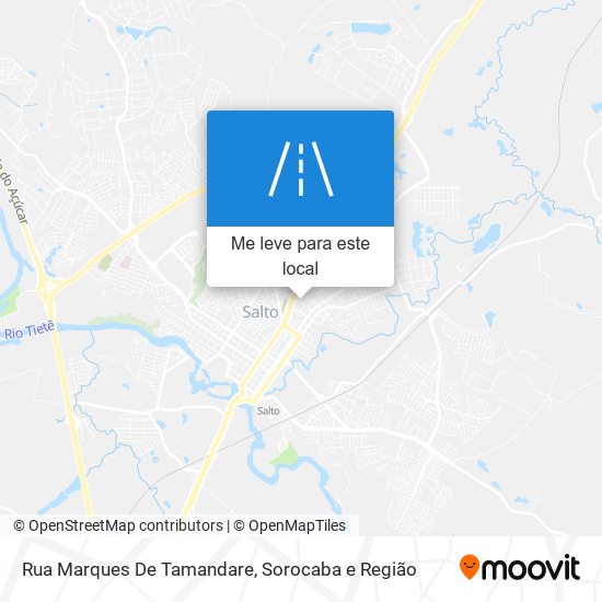 Rua Marques De Tamandare mapa