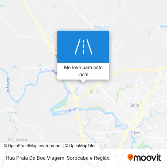 Rua Praia Da Boa Viagem mapa