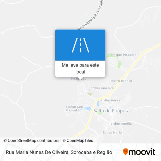 Rua Maria Nunes De Oliveira mapa