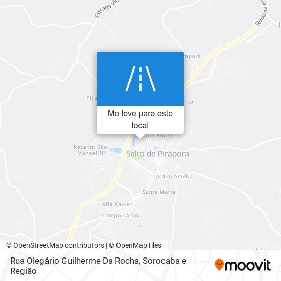 Rua Olegário Guilherme Da Rocha mapa