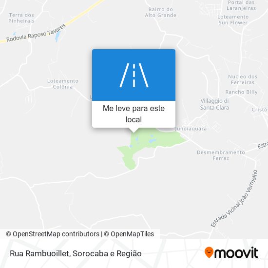 Rua Rambuoillet mapa