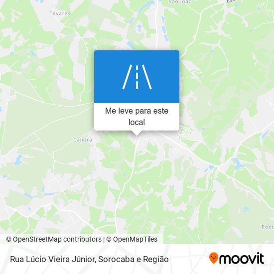 Rua Lúcio Vieira Júnior mapa