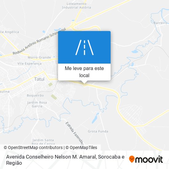 Avenida Conselheiro Nelson M. Amaral mapa