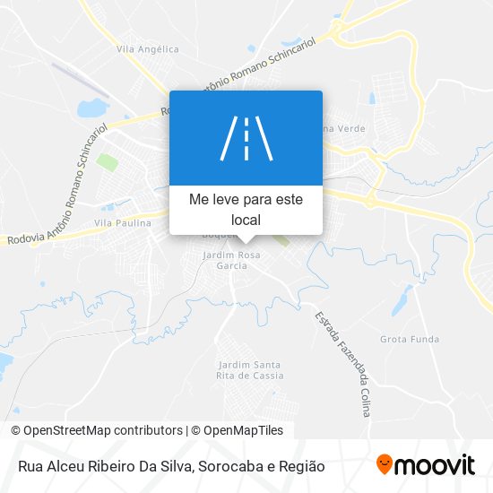 Rua Alceu Ribeiro Da Silva mapa