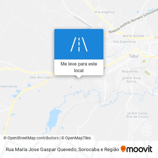 Rua Maria Jose Gaspar Quevedo mapa