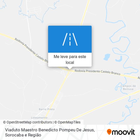 Viaduto Maestro Benedicto Pompeu De Jesus mapa