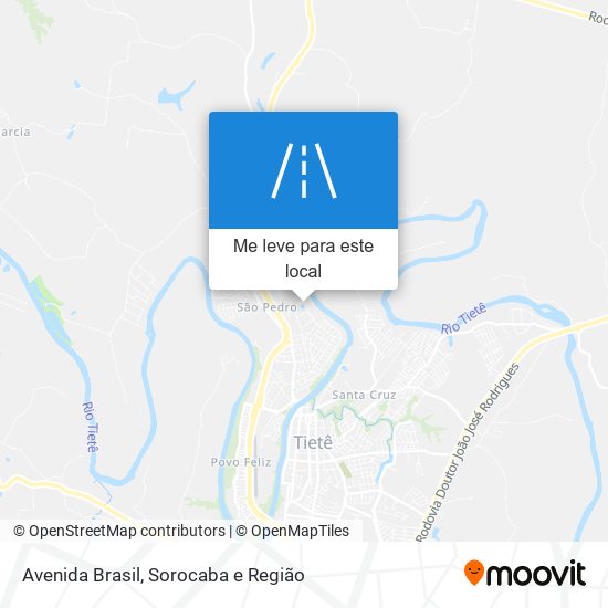 Avenida Brasil mapa