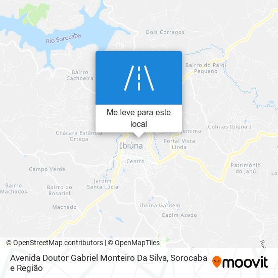 Avenida Doutor Gabriel Monteiro Da Silva mapa