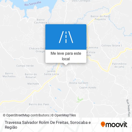 Travessa Salvador Rolim De Freitas mapa