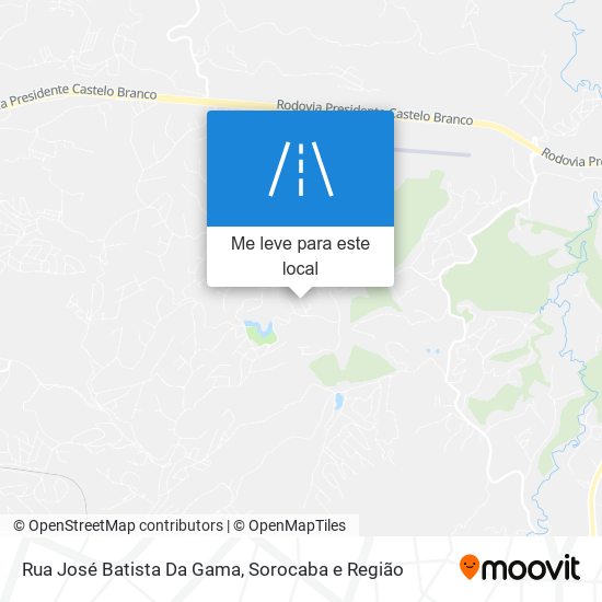 Rua José Batista Da Gama mapa