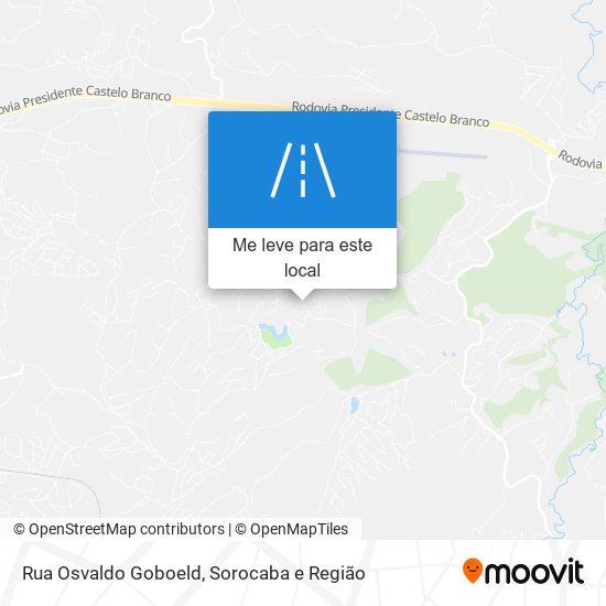Rua Osvaldo Goboeld mapa