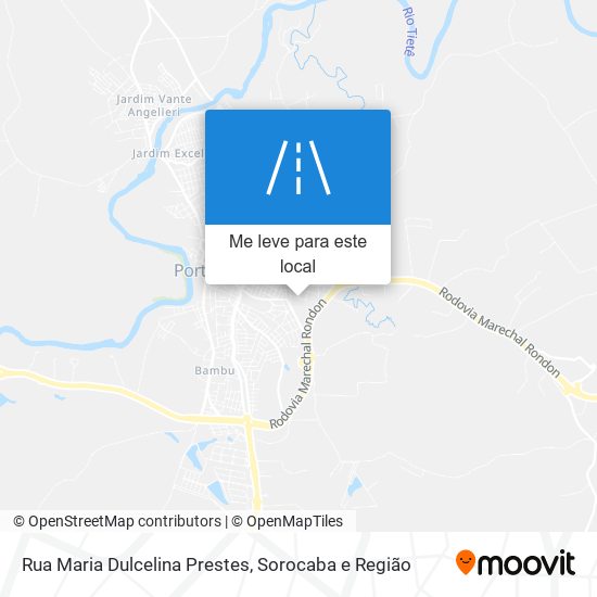 Rua Maria Dulcelina Prestes mapa