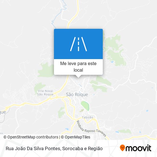 Rua João Da Silva Pontes mapa