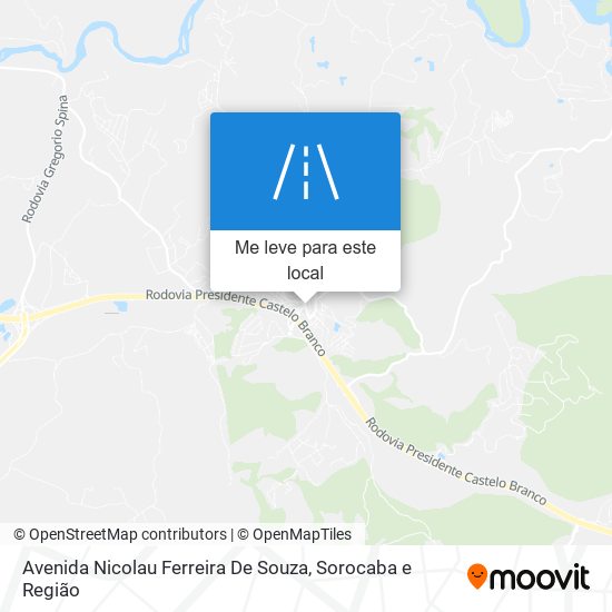 Avenida Nicolau Ferreira De Souza mapa