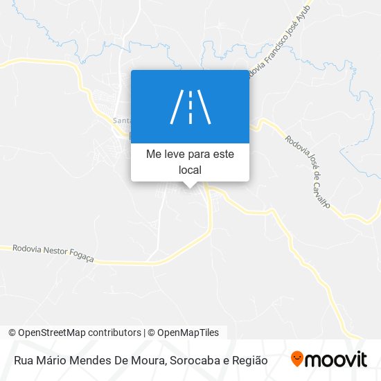 Rua Mário Mendes De Moura mapa