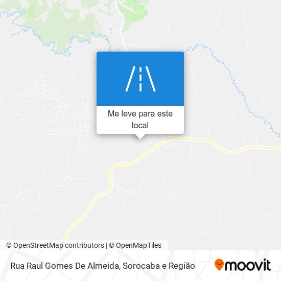 Rua Raul Gomes De Almeida mapa