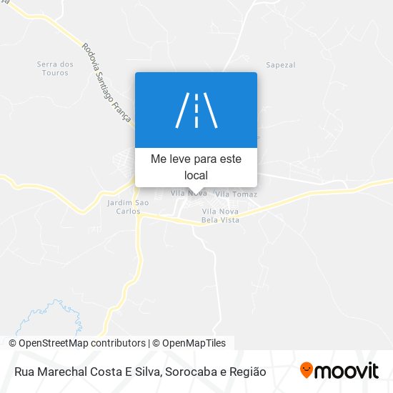 Rua Marechal Costa E Silva mapa