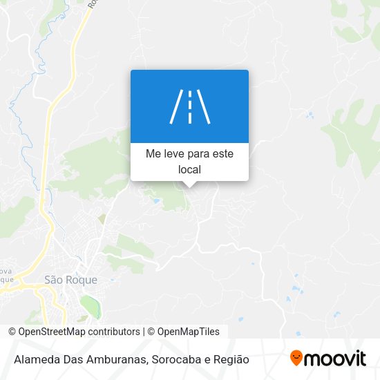 Alameda Das Amburanas mapa