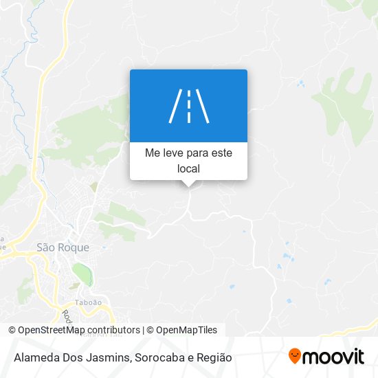 Alameda Dos Jasmins mapa