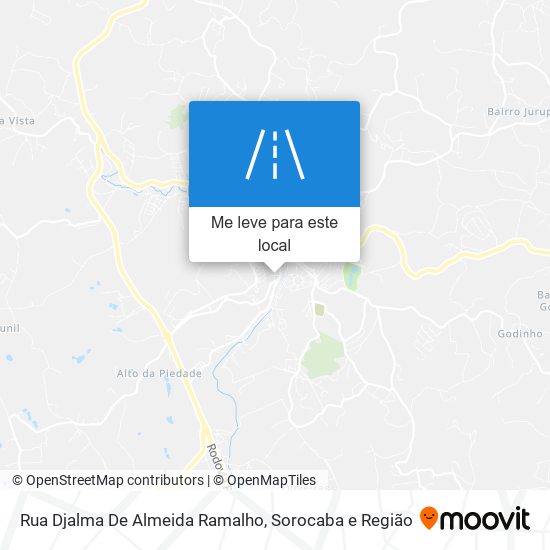 Rua Djalma De Almeida Ramalho mapa