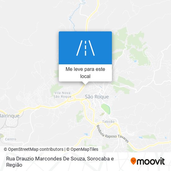 Rua Drauzio Marcondes De Souza mapa