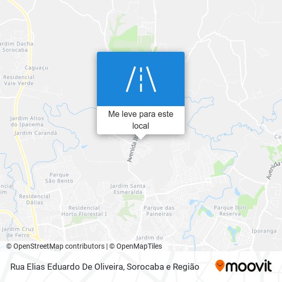 Rua Elias Eduardo De Oliveira mapa