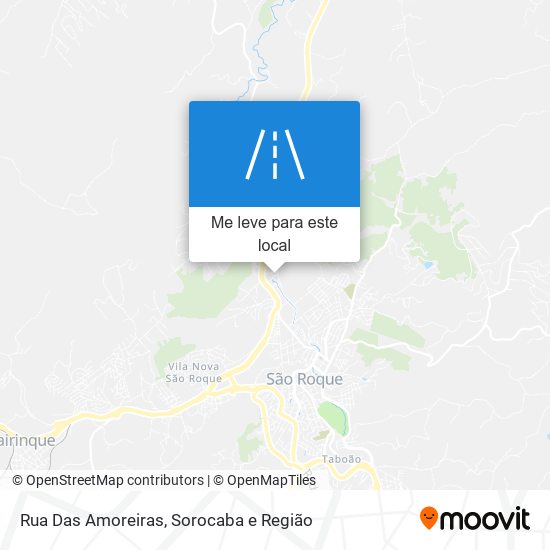 Rua Das Amoreiras mapa