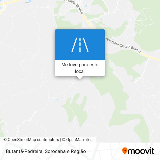 Butantã-Pedreira mapa