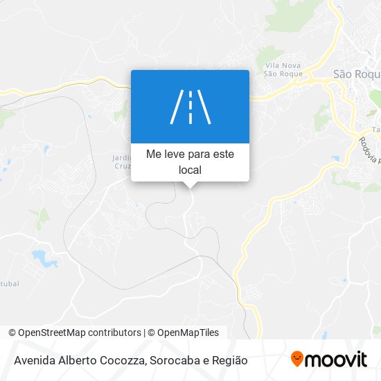 Avenida Alberto Cocozza mapa