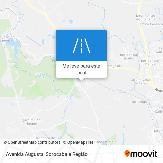 Avenida Augusta mapa