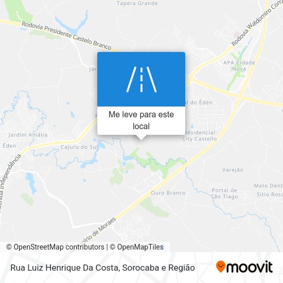 Rua Luiz Henrique Da Costa mapa