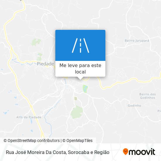 Rua José Moreira Da Costa mapa