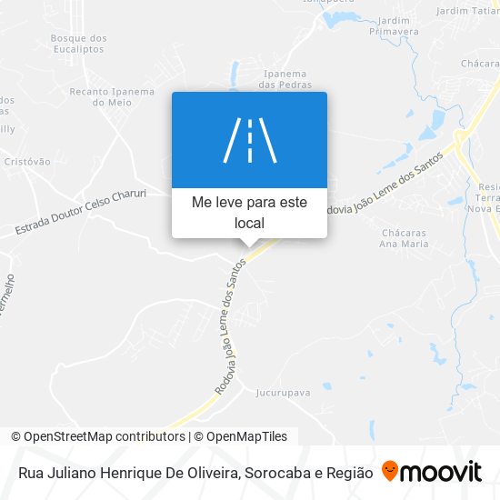 Rua Juliano Henrique De Oliveira mapa