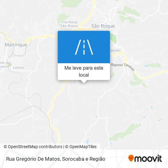 Rua Gregório De Matos mapa