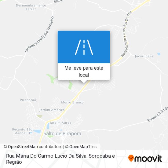 Rua Maria Do Carmo Lucio Da Silva mapa