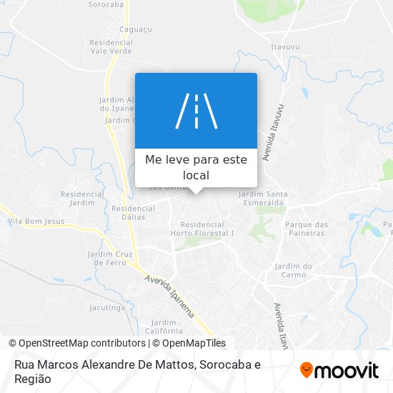 Rua Marcos Alexandre De Mattos mapa