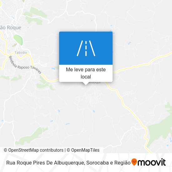 Rua Roque Pires De Albuquerque mapa