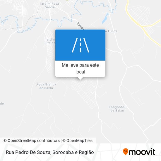 Rua Pedro De Souza mapa