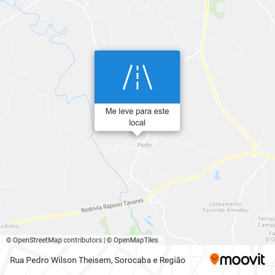 Rua Pedro Wilson Theisem mapa