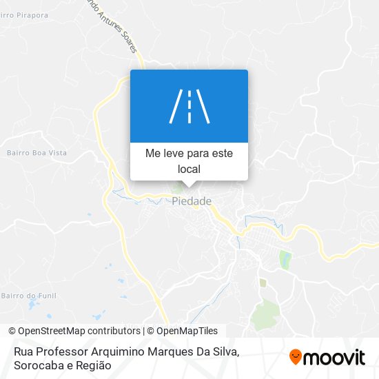 Rua Professor Arquimino Marques Da Silva mapa