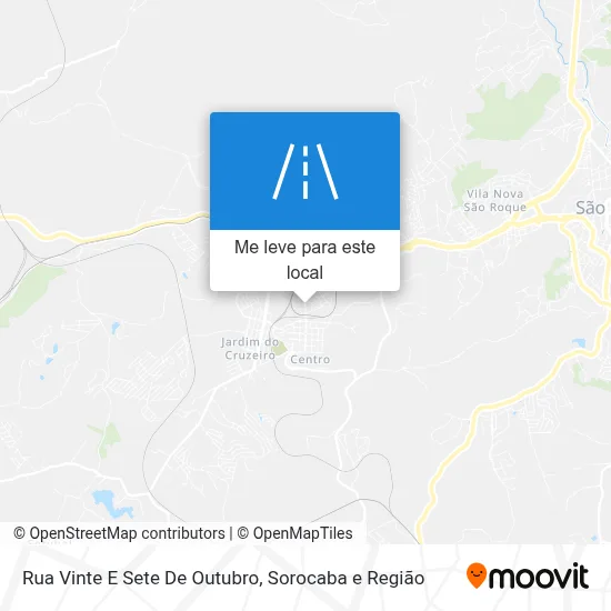 Rua Vinte E Sete De Outubro mapa