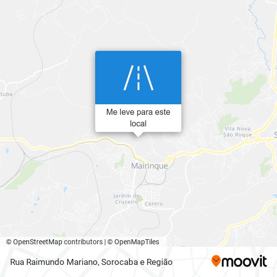 Rua Raimundo Mariano mapa