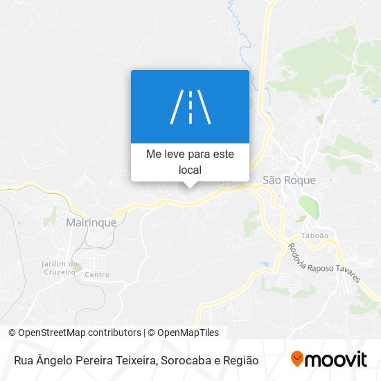 Rua Ângelo Pereira Teixeira mapa