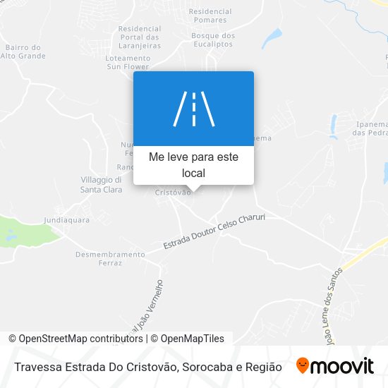 Travessa Estrada Do Cristovão mapa
