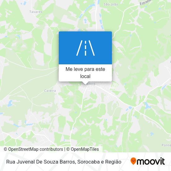 Rua Juvenal De Souza Barros mapa