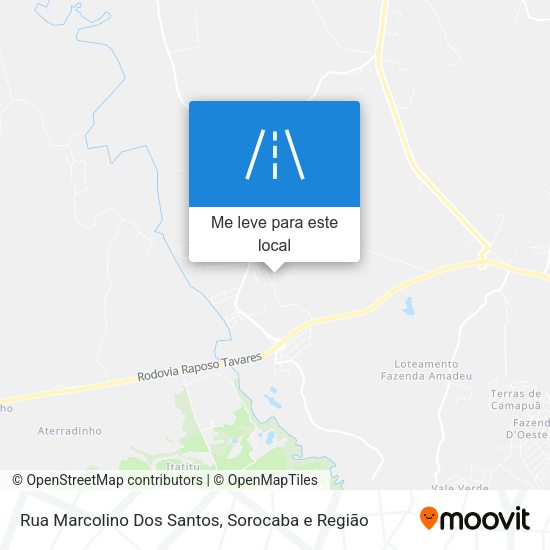 Rua Marcolino Dos Santos mapa