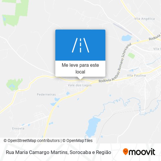 Rua Maria Camargo Martins mapa